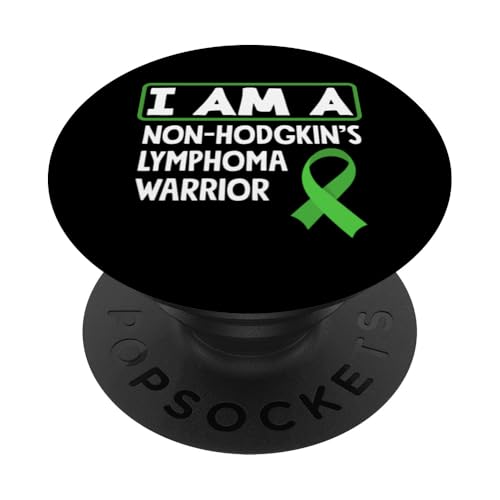 Non-Hodgkin Lymphoma Awareness Warrior Limettenband PopSockets Klebender PopGrip von Non-Hodgkin Lymphoma Awareness Support Gifts