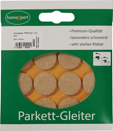 Parkettgleiter Premium 22mm Filz natur rd.selbstkl. Noname 540022 von Noname