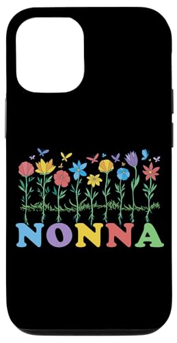 Hülle für iPhone 14 Nonna Flowers Italienische Großmutter Italien Oma von Nonna Italian Grandma Italy Grandmother