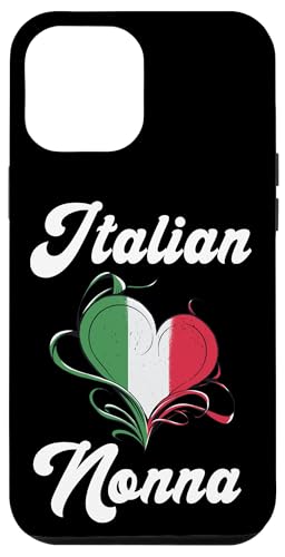 Hülle für iPhone 15 Pro Max Italienische Nonna Herz Großmutter Italien Flagge Oma von Nonna Italian Grandma Italy Grandmother