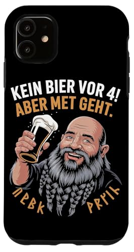 Wikinger Nordische Mythologie Kein Bier Vor 4 Hülle für iPhone 11 Wikinger Nordische Mythologie Kein Bier Vor 4 Hülle für iPhone 11 von Nordische Mythologie Wikinger Sagen Humor