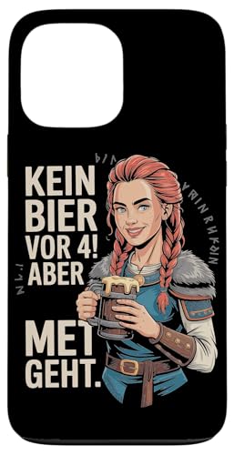 Wikinger Nordische Mythologie Kein Bier Vor 4 Hülle für iPhone 13 Pro Max Wikinger Nordische Mythologie Kein Bier Vor 4 Hülle für iPhone 13 Pro Max von Nordische Mythologie Wikinger Sagen Humor