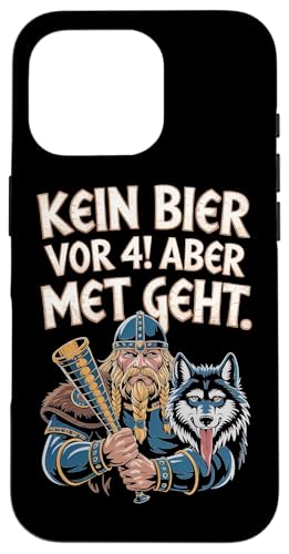 Wikinger Nordische Mythologie Kein Bier Vor 4 Hülle für iPhone 16 Pro Wikinger Nordische Mythologie Kein Bier Vor 4 Hülle für iPhone 16 Pro von Nordische Mythologie Wikinger Sagen Humor