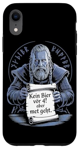 Wikinger Nordische Mythologie Kein Bier Vor 4 Hülle für iPhone XR Wikinger Nordische Mythologie Kein Bier Vor 4 Hülle für iPhone XR von Nordische Mythologie Wikinger Sagen Humor