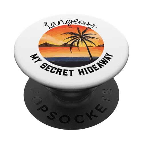 Geheimer Ort Langeoog PopSockets Klebender PopGrip von Nordsee Urlaub in Deutschland