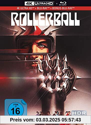 Rollerball - 3-Disc Limited Collector’s Edition im Mediabook (UHD + Blu-Ray + Bonus-Blu-Ray) von Norman Jewison