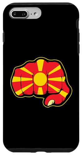 Hülle für iPhone 7 Plus/8 Plus Mazedonien, Mazedonien, Mazedonien, Nordmazedonien. von North Macedonia,Macedonia,Flag of North Macedonia.