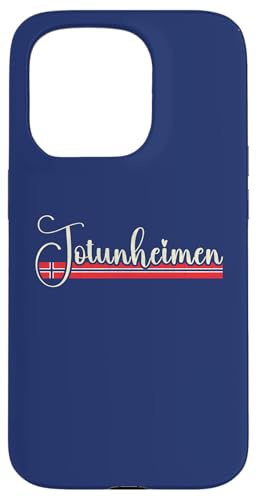 Hülle für iPhone 15 Pro Jotunheimen Norge - Jotunheimen Norwegen Script von Norwegian Classic Designs