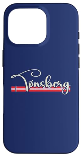 Hülle für iPhone 16 Pro Tønsberg Norge - Tonsberg Norwegen Schrift - Tønsberg Norwegen von Norwegian Classic Designs