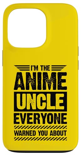 Hülle für iPhone 13 Pro Ich bin der Anime-Onkel, vor dem dich alle gewarnt haben von Nostalgic Anime Aesthetic Merch and Essentials