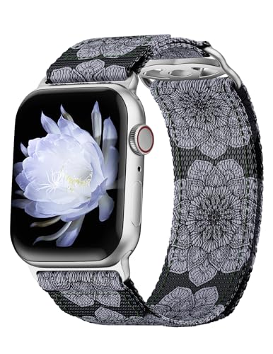 Kompatibel mit Apple Watch Armband 41mm 40mm 39mm 38mm 45mm 44mm 42mm 49mm Damen, Damen-Ersatzarmbänder Nylon für iWatch Series Se Ultra 9 8 7 6 5 4 3 2 1 von NotoCity