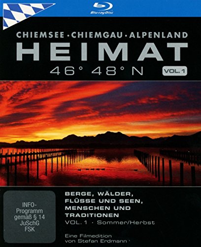 Bayern | HEIMAT 46° 48° N - Chiemsee, Chiemgau, Alpenland, Vol. 1 [Blu-ray] von Nova MD