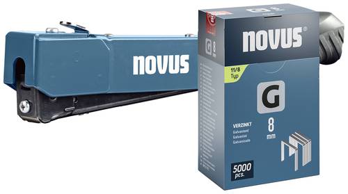 Novus Tools 030-0464 Hammertacker Klammerntyp Typ 11 Klammernlänge 6 - 10mm von Novus Tools