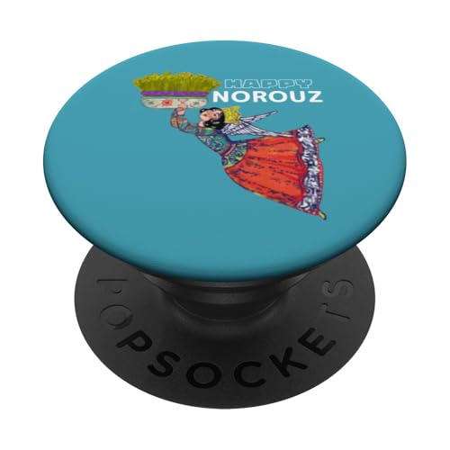 Norouz Persisches Neujahr Nowruz Haftseen Frühling Happy Norouz PopSockets Klebender PopGrip von Nowruz Persian New Year Happy Norouz Haftseen Iran