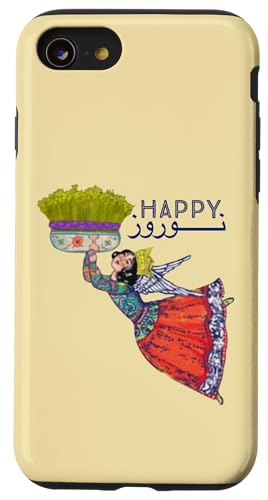 Nowruz Persische Neujahrs-Tagundnachtgleiche Happy Norouz Haftseen Hülle für iPhone SE (2020) / 7 / 8 von Nowruz Persian New Year Happy Norouz Haftseen Iran