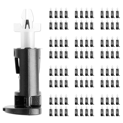 Nozldots 500 Stück CPU-Kühlkörperhalterung Pin Kühler Lüfter Befestigungsclip für 775/1150/1155/1156/1366 Sockel von Nozldots