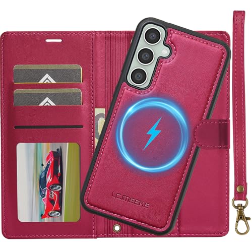 Schutzhülle für Samsung Galaxy S24 Plus 5G, 2-in-1, abnehmbare Schutzhülle aus Leder, Folio-Schutzhülle mit Handschlaufe, RFID-Blockierung, Ständer, Kartenfächer, Folio-Magnetverschluss, Schutzhülle Schutzhülle für Samsung Galaxy S24 Plus 5G, 2-in-1, abnehmbare Schutzhülle aus Leder, Folio-Schutzhülle mit Handschlaufe, RFID-Blockierung, Ständer, Kartenfächer, Folio-Magnetverschluss, Schutzhülle von Nshkeji