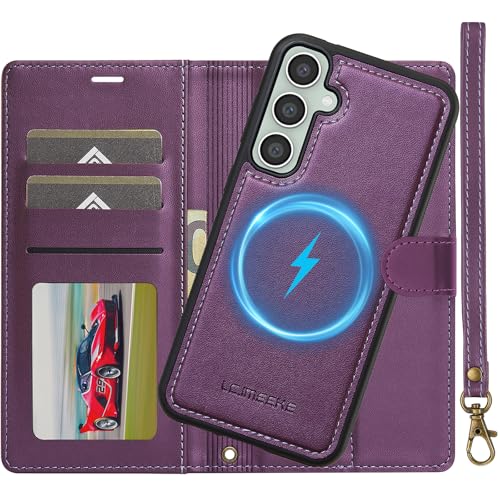 Schutzhülle für Samsung Galaxy S25 Plus 5G, 2-in-1, abnehmbare Schutzhülle aus Leder, Folio-Schutzhülle mit Handschlaufe, RFID-Blockierung, Standfunktion, Kartenfächer, Folio-Magnetverschluss Schutzhülle für Samsung Galaxy S25 Plus 5G, 2-in-1, abnehmbare Schutzhülle aus Leder, Folio-Schutzhülle mit Handschlaufe, RFID-Blockierung, Standfunktion, Kartenfächer, Folio-Magnetverschluss von Nshkeji
