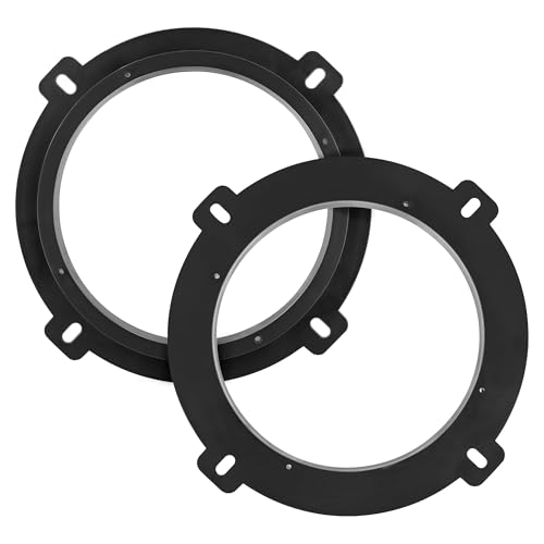 NuIth Lautsprecher-Adapterring für 2004–2009 KIA/2010–2013 Hyundai, 16,5 cm – 17,1 cm Lautsprecher-Adapterhalterungen für Aftermarket-Lautsprecher-Installation von NuIth