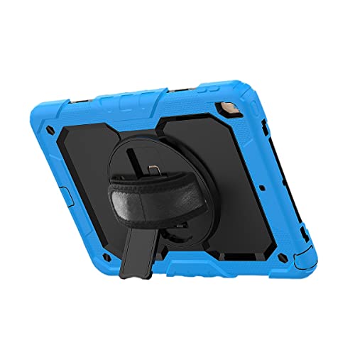 Nudeg Tablette Pc 360 Grad Ganzkörper Abdeckung mit Schulter Stifthalter für Air 3 2019 Pro 10,5 2017 Hellblau von Nudeg