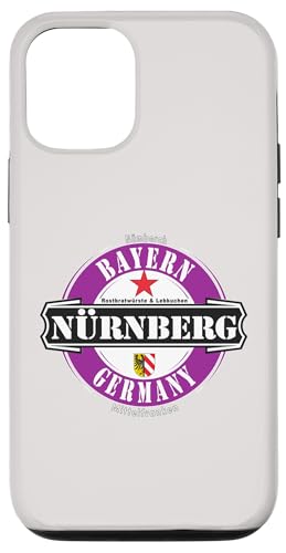 Hülle für iPhone 12/12 Pro Nürnberg Franken Bayern Deutschland Stern Outfit Andenken von Nürnberg Franken Bayern Deutschland Souvenir