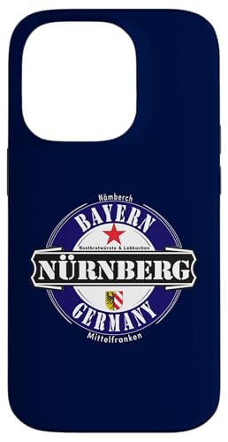 Hülle für iPhone 14 Pro Nürnberg Franken Bayern Deutschland Stern Outfit Andenken von Nürnberg Franken Bayern Deutschland Souvenir