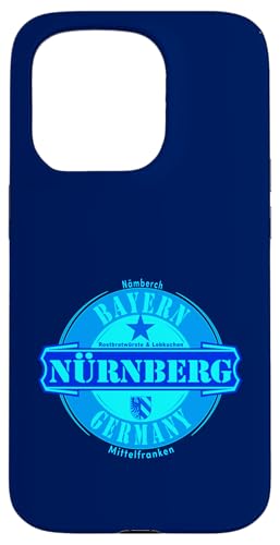 Hülle für iPhone 15 Pro Nürnberg Franken Bayern Deutschland Stern Outfit Andenken von Nürnberg Franken Bayern Deutschland Souvenir