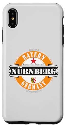 Hülle für iPhone XS Max Nürnberg Franken Bayern Deutschland Stern Outfit Andenken von Nürnberg Franken Bayern Deutschland Souvenir