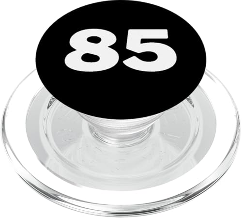 T-Shirt Nummer 85 # Eighty-five Jersey Sports Birthdays PopSockets PopGrip für MagSafe von Numbered Apparel Co.