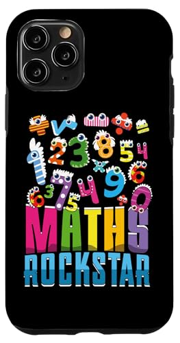 Hülle für iPhone 11 Pro Mathematik Rockstar Lustige Mathematik Tag Zahlen Tag Mathematik von Numbers Day Kids Maths Rock Star Mathematics Math