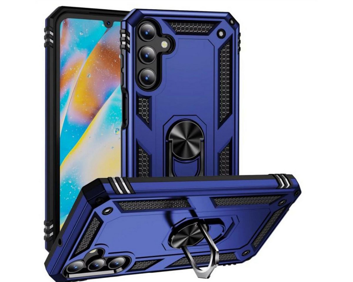 Numerva Handyhülle Schutz Hülle Outdoor Case für Samsung Galaxy A15, Panzer Hülle Bumper Case Cover von Numerva