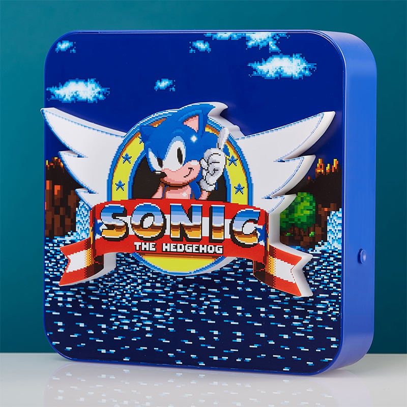 Numskull Sonic the Hedgehog 3D Desk Lamp / Wall Light von Numskull