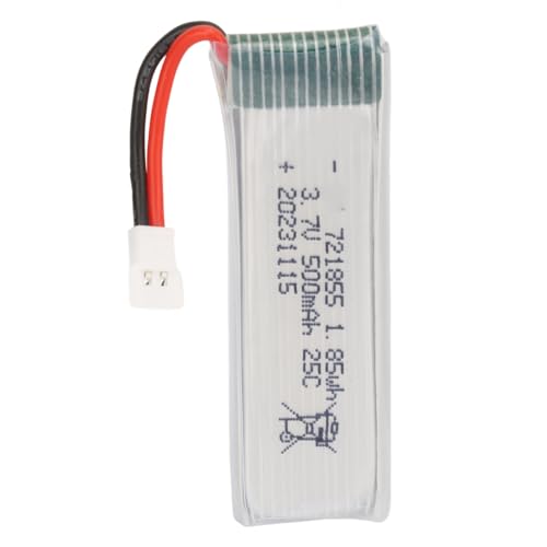 3,7 V 500 MAh RC-Drohnen-Lithiumbatterie mit XH2.54-Stecker RC-Drohnenbatterie Udirc H37 von Nurnesy