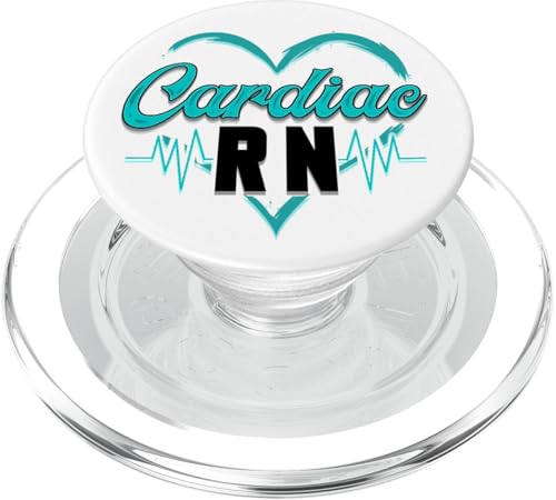 Cardiac RN Fun Liebe eine Herzkrankenschwester PopSockets PopGrip für MagSafe von Nurse Gifts Nursing Career Apparel Kanig Designs