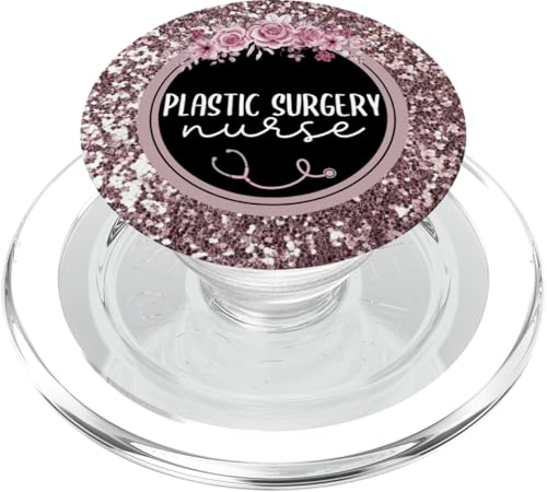 Plastische Chirurgie Krankenschwester Pop Socket Telefon Zubehör für Krankenschwestern PopSockets PopGrip für MagSafe von Nurse Stuff Created By Holly