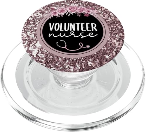 Volunteer Nurse Pop-Socket-Telefonzubehör für freundliche Krankenschwestern PopSockets PopGrip für MagSafe von Nurse Stuff Created By Holly