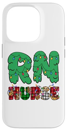 Hülle für iPhone 14 Pro RN Christmas Nurse Lustiger Weihnachtspullover für Krankenschwestern von Nurse Ugly X-Mas Sweaters