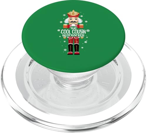 Cooler Cousin Nussknacker, lustiger Weihnachtspyjama, für die Familie PopSockets PopGrip für MagSafe von Nutcracker Family Christmas Outfits