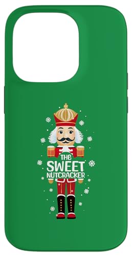 Hülle für iPhone 14 Pro Süßer Nussknacker, lustiger Weihnachtspyjama, für die Familie von Nutcracker Family Christmas Outfits