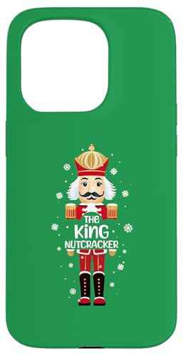 Hülle für iPhone 15 Pro King Nussknacker, lustiger Weihnachtspyjama, für die Familie von Nutcracker Family Christmas Outfits