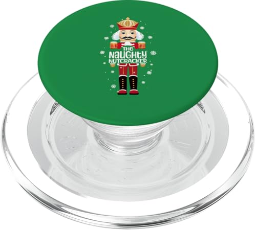 Naughty Nussknacker Lustiger Weihnachten Familie Matching Pyjama PopSockets PopGrip für MagSafe von Nutcracker Family Christmas Outfits