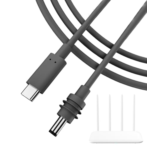 Nuyhadds -zu-DC-Adapter, PD-zu-DC-Fassadapter | -zu-DC-Kabel -Adapter,Gleichstromkabel, USB-zu-12-V-Gleichstromkabel für Außenumgebungen, Abenteuer, lange Reisen, drinnen und draußen von Nuyhadds