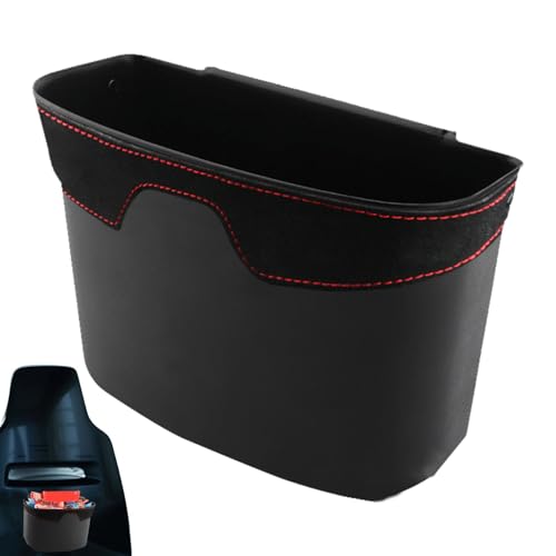 Nuyhgtr Backseat Trash Organizer, Car Waste Container, Portable Car Trash Can, Car Organizer Box, Auto Trash Holder, 18.5x13 cm, / 7.28x5.12in, for Driver and Passenger, Leakproof Car Waste Bin von Nuyhgtr