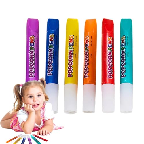 Nuyhgtr Bubble Drawing Pens Print Bubble Pen 6X Fun Art Supplies For Kids Ideal For 3D Bubble Drawing And Coloring Activities For Birthdays And Christmas Fun Art Supplies Bubble Drawing von Nuyhgtr