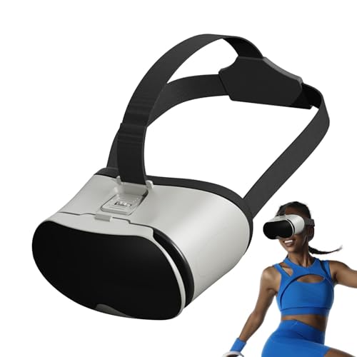 Virtual-Reality-Brille, kleines VR-Headset für virtuelle Realität, VR-Spielsystem, tragbares VR-Set, Handy-Virtual-Reality-Headsets für Anfänger, Kinder und Erwachsene von Nuytghr