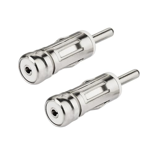 2 Auto-Antennen-Adapter, Universeller Auto-Stereo-Adapter, Din-Nachrüststecker Für Auto-Audio-Radio-Empfänger von NyxSeat