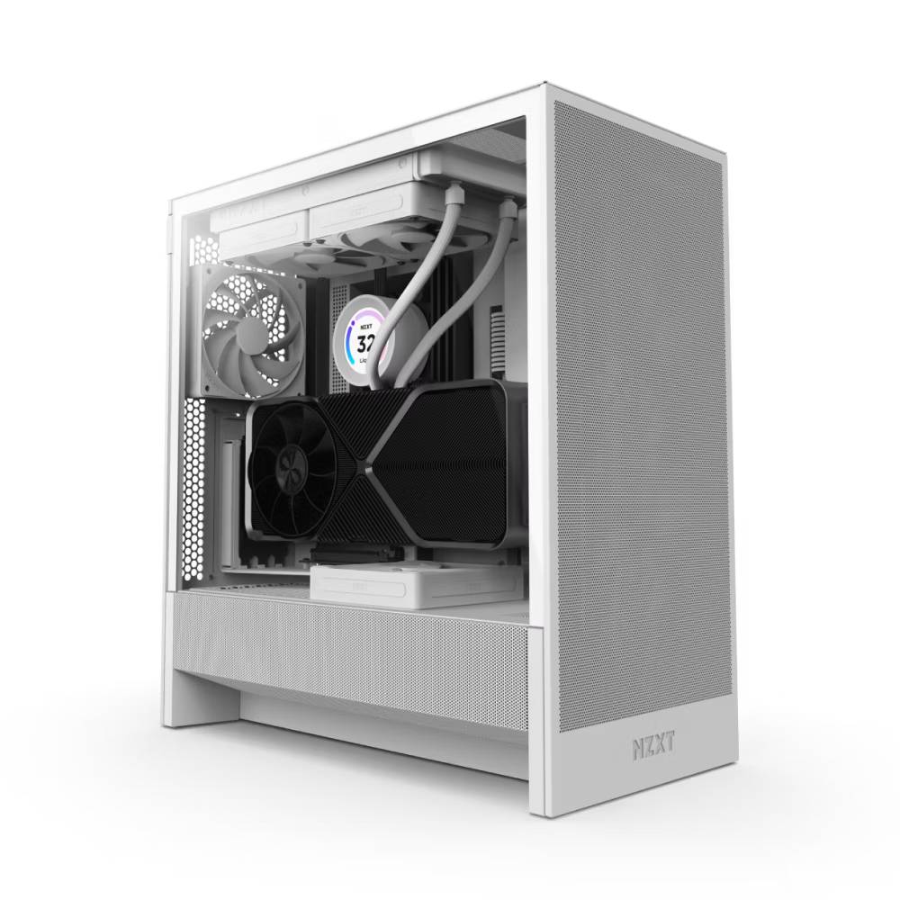 NZXT H5 Flow (2024) White | PC-Gehäuse von Nzxt