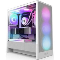 NZXT H5 Flow RGB 2024 Midi Tower ATX Gehäuse weiß mit Sichtfenster NZXT H5 Flow RGB 2024 Midi Tower ATX Gehäuse weiß mit Sichtfenster von Nzxt