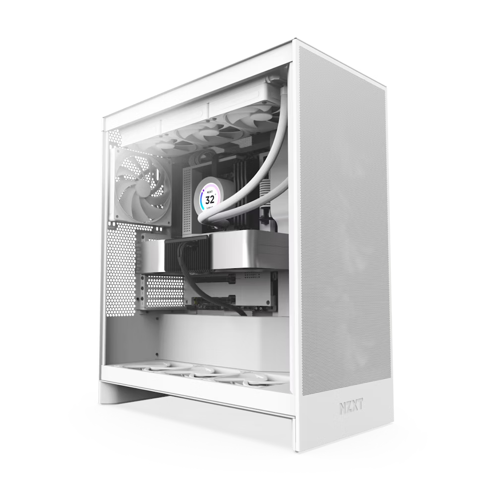 NZXT H7 Flow V2 weiß | PC-Gehäuse B-Ware von Nzxt