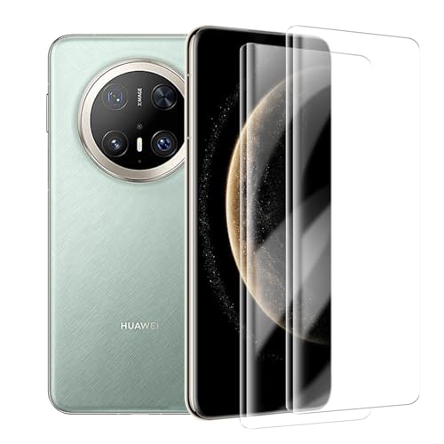 OAGELIM [2 Pack] Displayschutzfolie kompatibel mit Huawei Mate 70 Pro+, Militärqualität, bruchsicher & hüllenfreundlich, 9H Härte HD Panzerglasfolie für Huawei Mate 70 Pro+ (6,9 Zoll) von OAGELIM